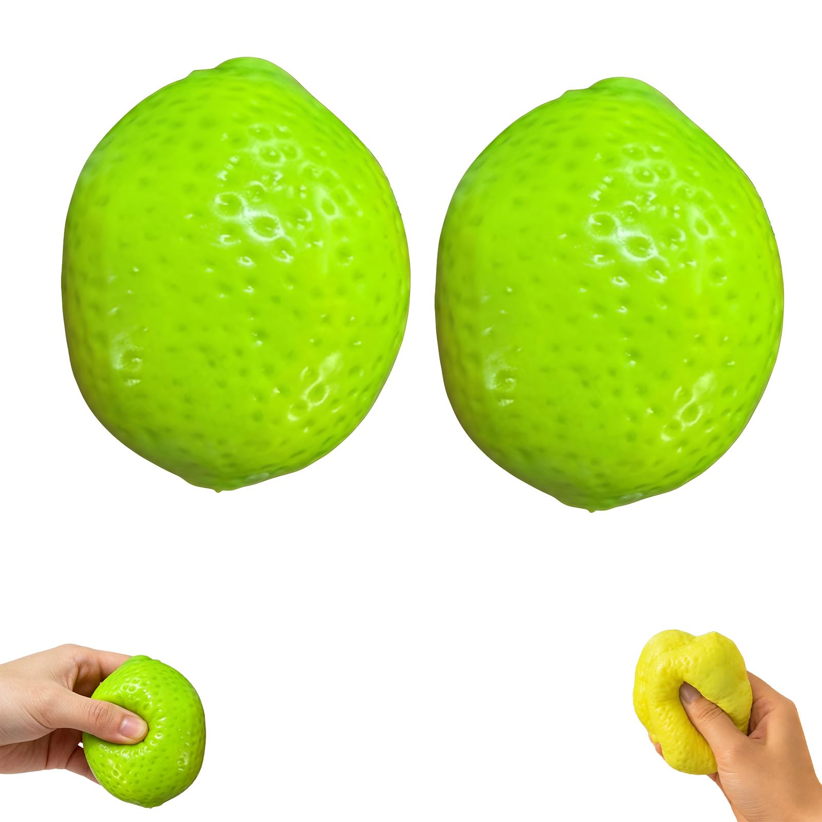 Crunchy Squishies, Crunchy Butter Squishies，Lemon-2PC