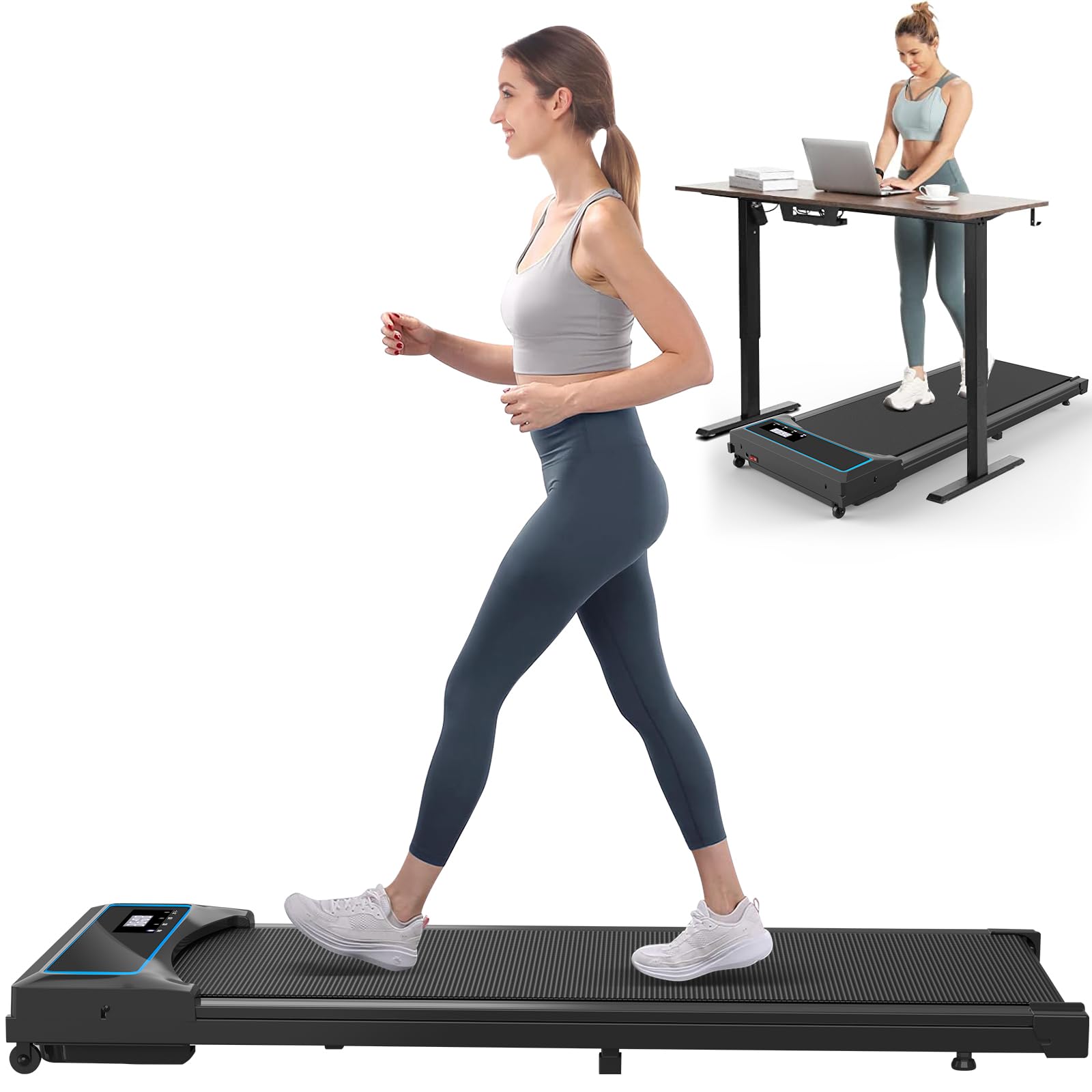 Amazon | HOFTME ルームランナー 家庭用 ウォーキングマシン  