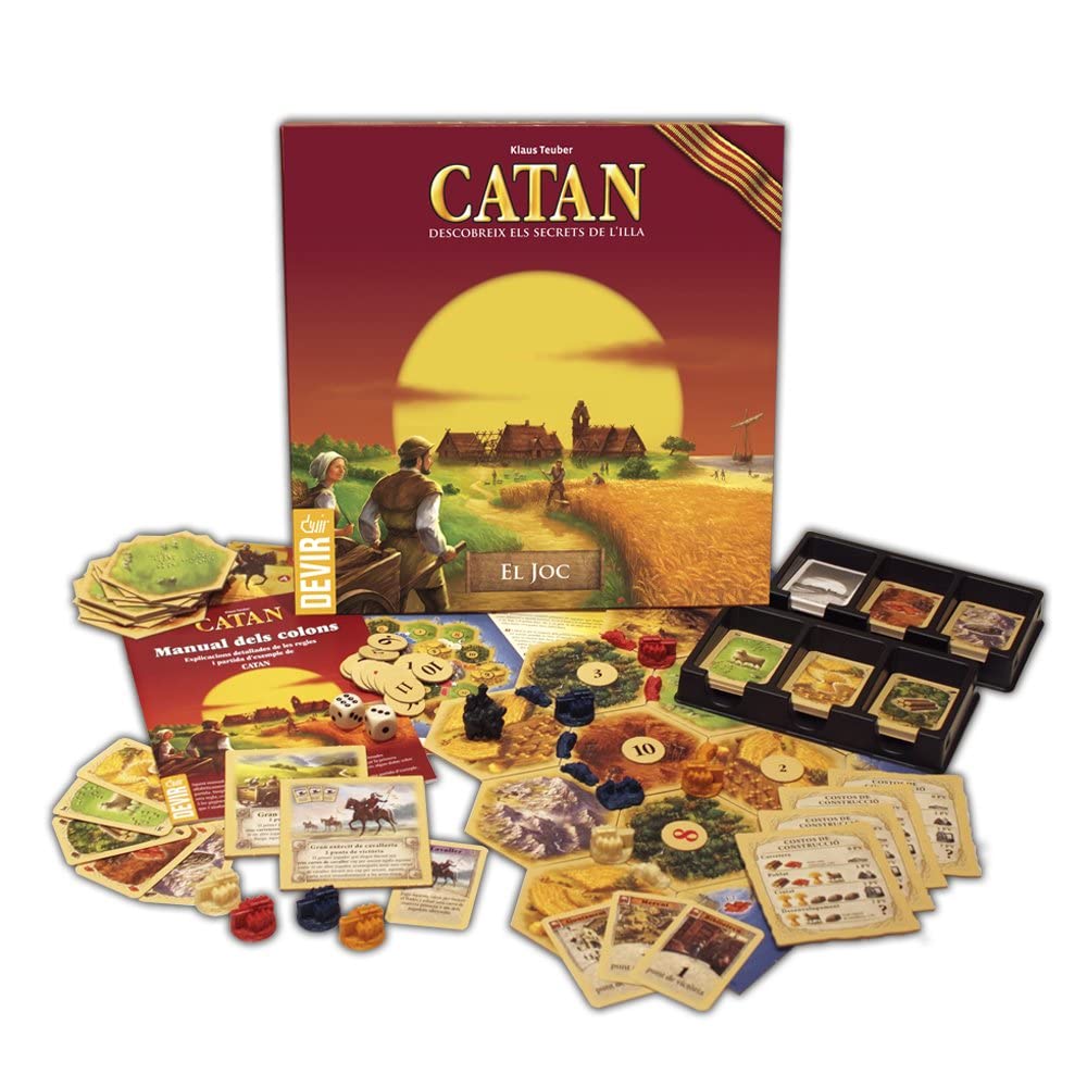 Devir - Catan, juego de mesa (BGCATEUSK) - Idioma euskera