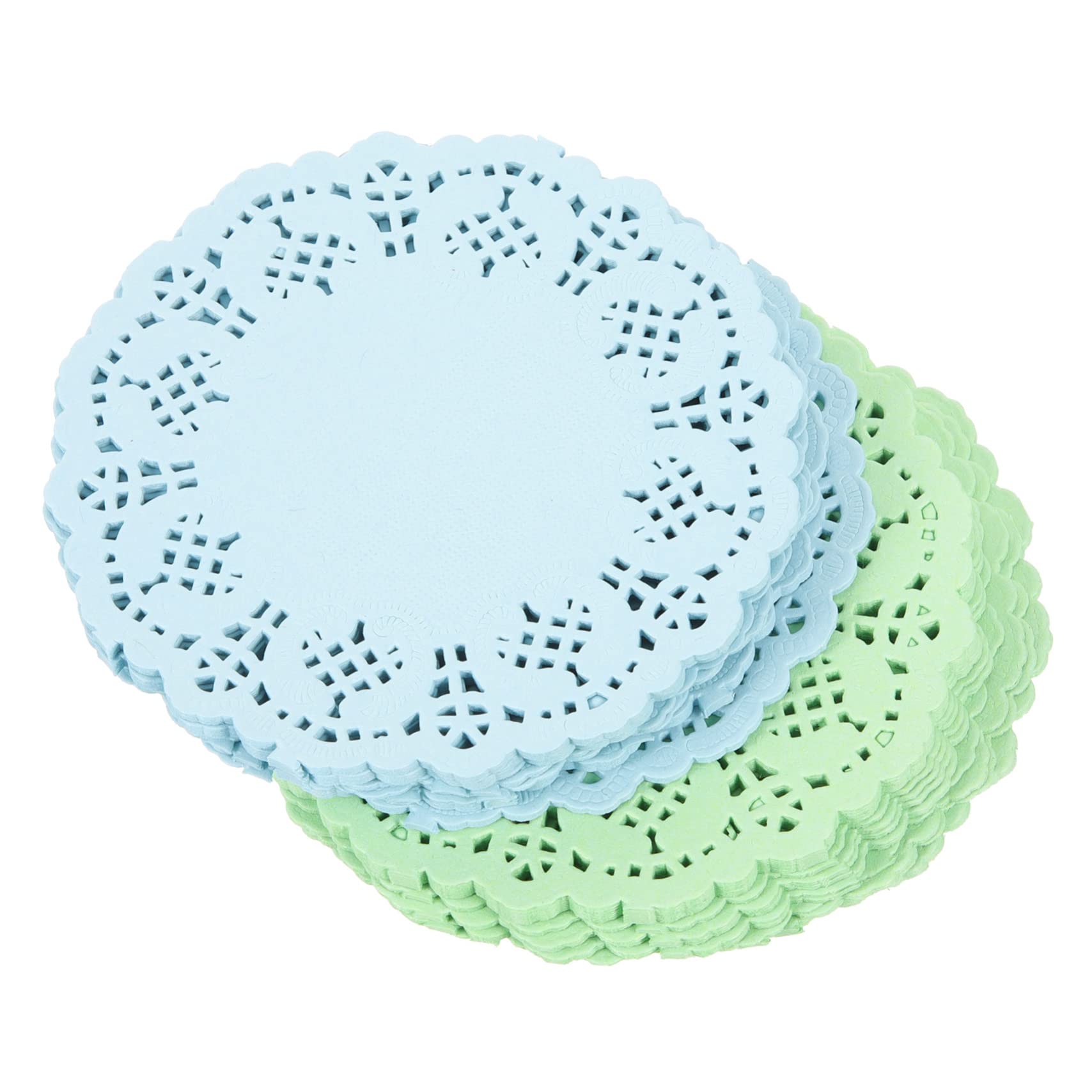 GRIRIW 2 Round Placemat Paper Coaster Round Tablecloth Fitted Round Lace Tablecloth Gold Paper Placemats Round Doilies Paper Round Paper Doilies Dining Table Placemats Colorful Placemats