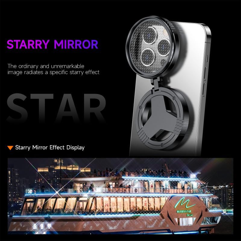 Filtre CPL Magnétique 52 Mm Pour Smartphone - Réduit Les Reflets, Améliore Les Couleurs - Compatible IPhone, Samsung