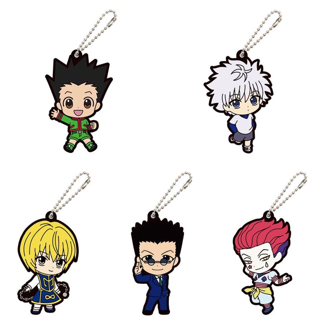 Amazon.co.jp: HUNTER×HUNTER カプセルラバーマスコット 5種セット  