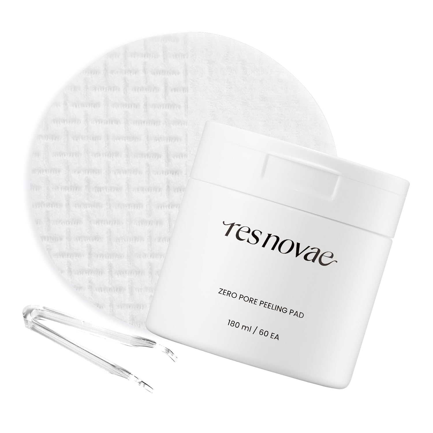 Peeling Toner Pad – 60 Pads – Blackhead & Whitehead Removal, Pore Minimizing, Oil Control, Gentle PHA Exfoliation for Sensitive Skin
