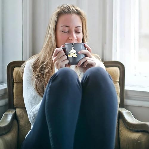 Miniatura 7 de 2 infusor de té, colador de té suelto en forma de corazón, infusor de té de hojas sueltas de acero inoxidable, infusor de té, bola de té, lindo