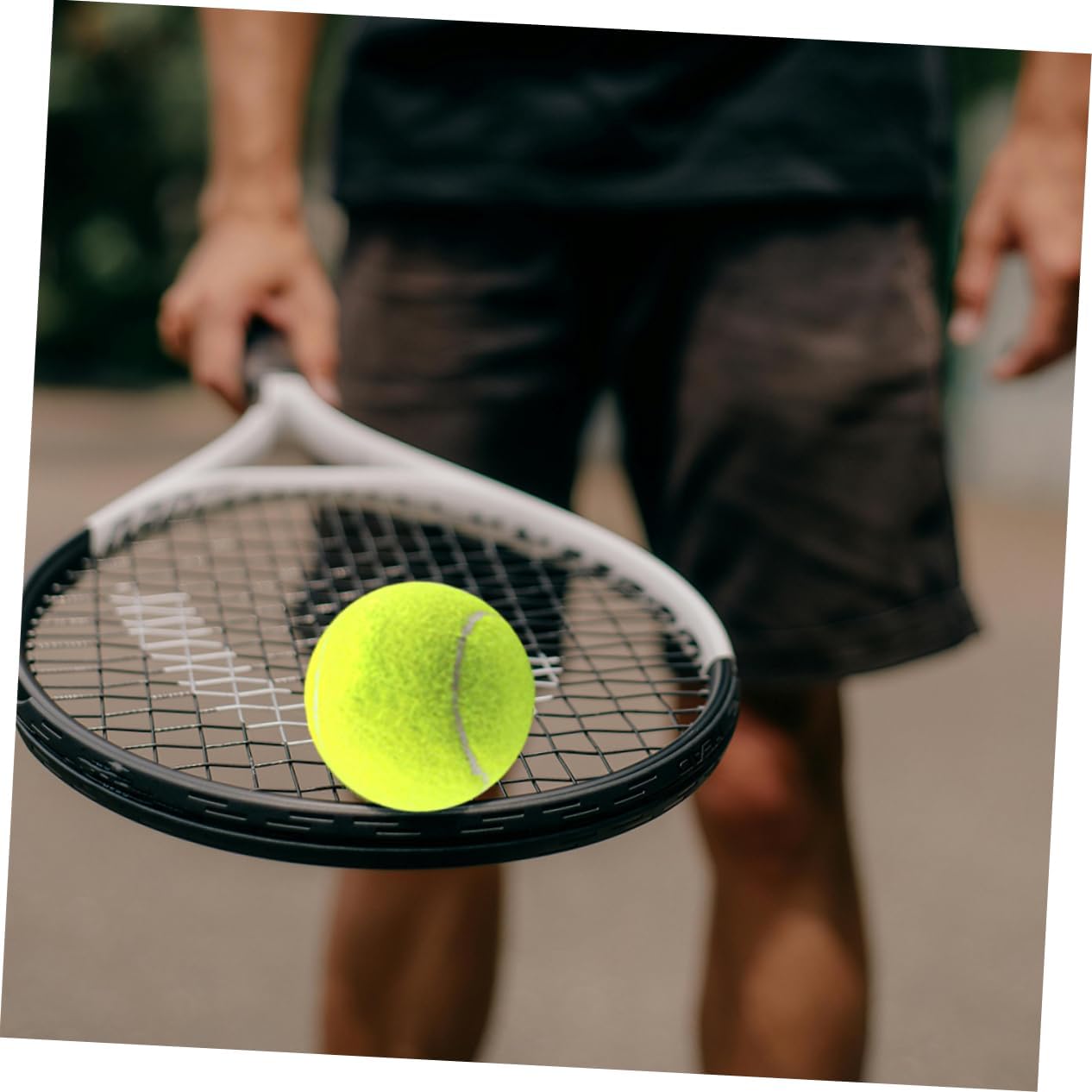 12pcs Tennis Balls for Training and Practice Elastic Felt Design for Outdoor Sports for Courts for Beginners and Ball Machines