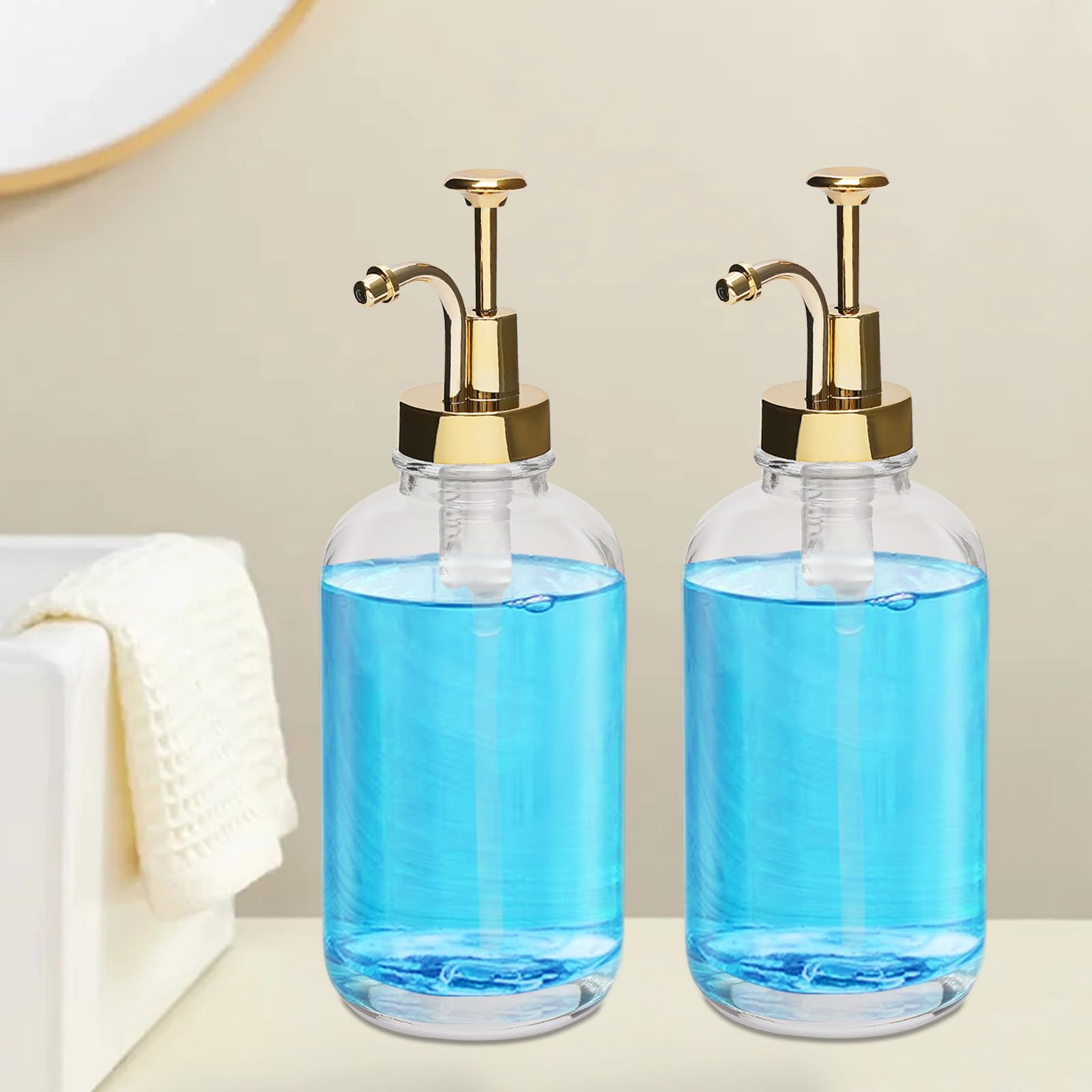 Dispenser per sciroppo, in acciaio inox 16 oz, erogatore di miele, accessori per bar, antigoccia, set da 2