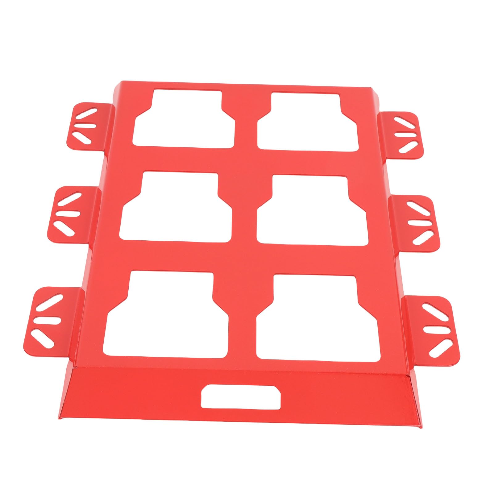 Hyuduo Placa de Montaje de Caja de Almacenamiento de Herramientas, Acero Inoxidable, Diseño de Bloqueo Seguro, Ideal para Vehículos y Organización de Herramientas de Garaje