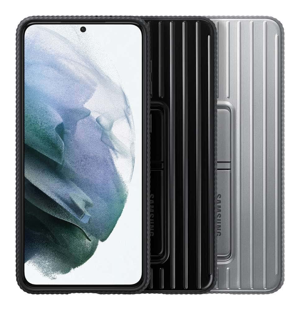 S21 Plus Protective Standing Cover - Black