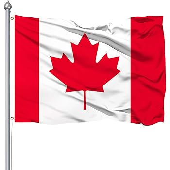 Amazon カナダ 国旗 150 90cm Canada 地図 国旗 おもちゃ