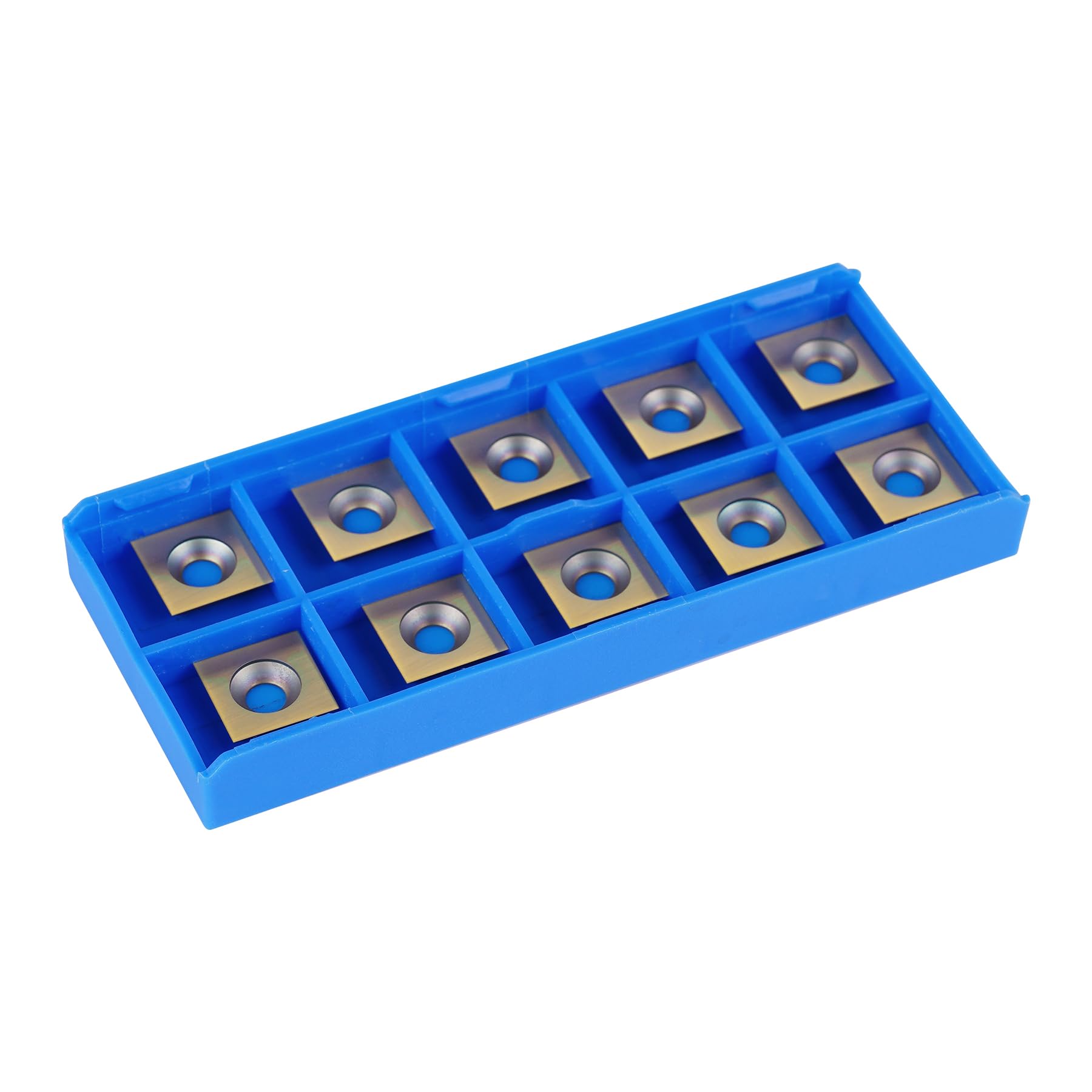 SpeTool Lot de 10 inserts en carbure avec revêtement ATS - 12 mm x 12 mm x 2,2 mm