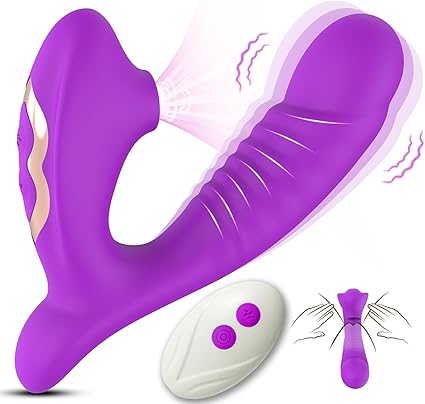 AZOI Vibradorador Mujer Juguetes Eróticos para Pareja Sexuales 10X10 Modos Succionador Stimulador de Clítoris Femenino Consoladores.. para Mujer con Vibración100% impermeable