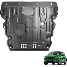 Front Engine Splash Shield Fit for Ford Escape 2020 2021 2022 2023 2024 2025 Skid Plate Suitable for Escape Engine Guard Cover Mud Flaps Directly Replace Original One Black