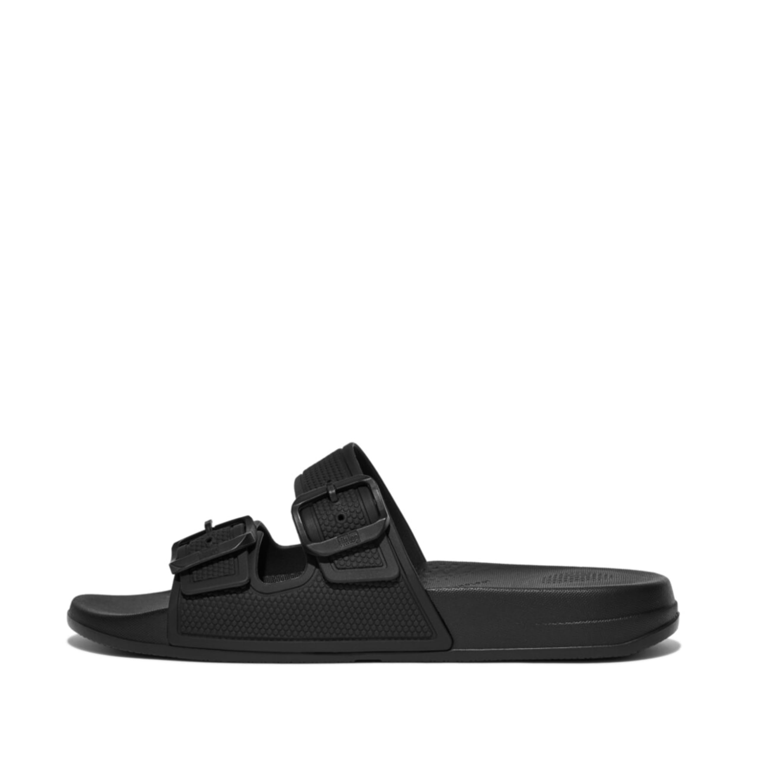 Fitflop Damen Iqushion Schillernde Schnallenschieber mit Zwei StegenSchiebe-Sandalen