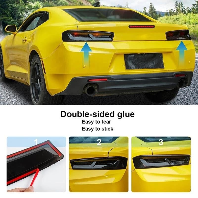 Carcasse de feu arrière pour Chevy Camaro protégeant le stop des fissures - 3