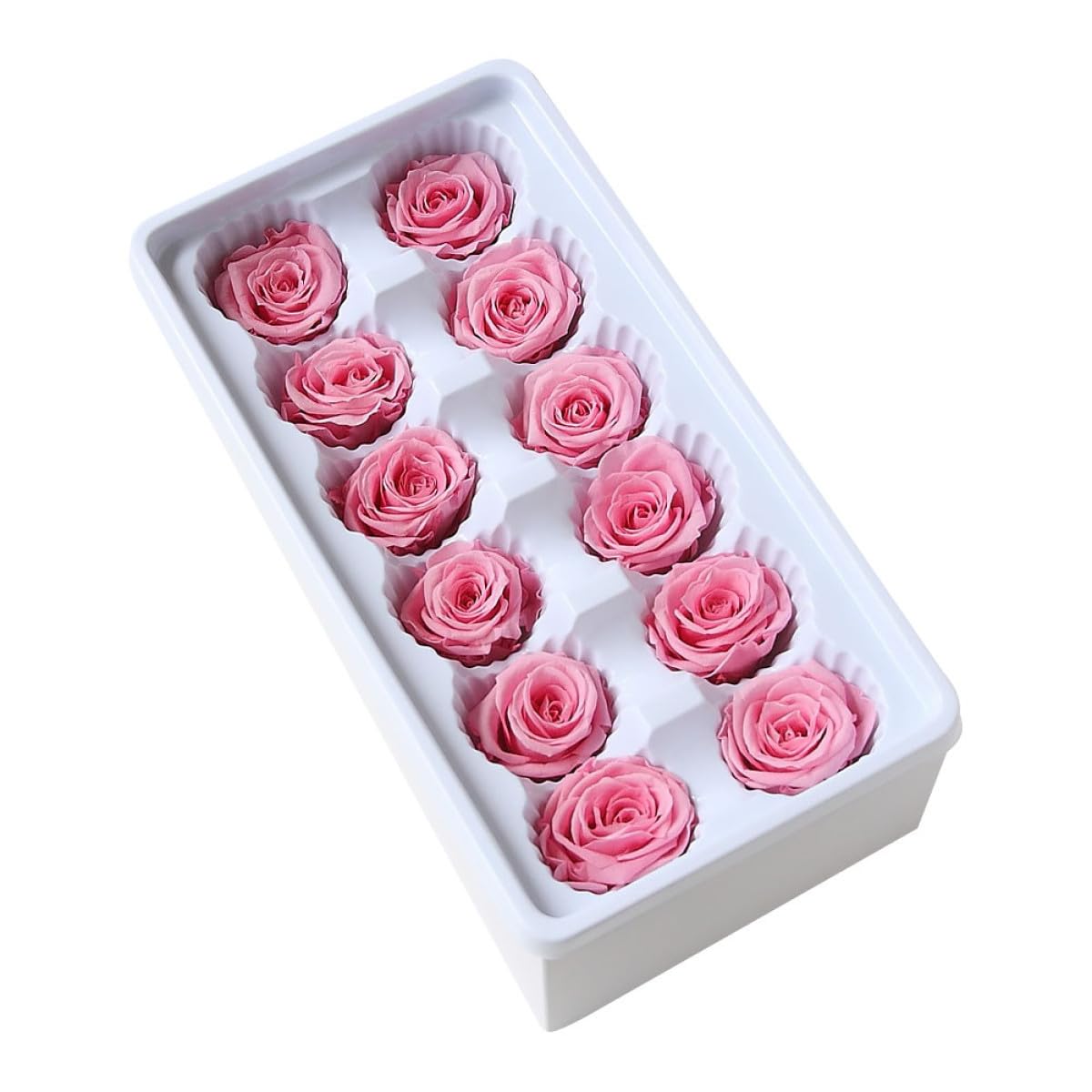 Fiore Eterno 12 Pezzi Rose Stabilizzate 3.5Cm Decorazioni Matrimonio Accessori Bouquet Per Bomboniere E Allestimenti Festa
