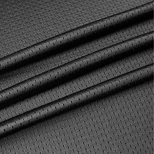 Youth Blank Football Jersey,Athletic Fans Shirts Practice Sports Shirt For Kids (Large, Black) #TOP4