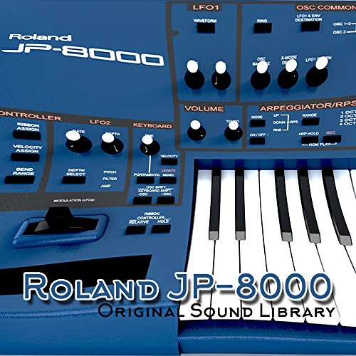 for Roland JP-8000 HUGE original WAVE/Kontakt Multi-Layer Samples Library on DVD or FREE Download