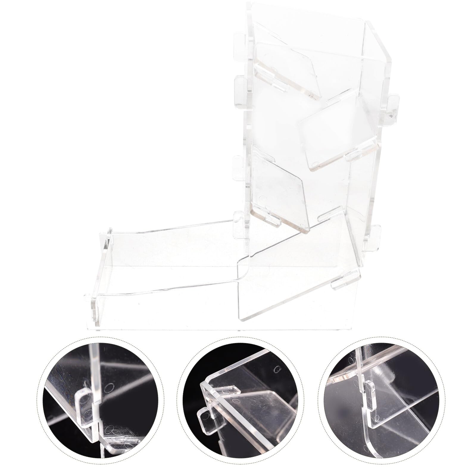 Transparenter Würfelturm aus Acryl 1 Stück für Brettspiele