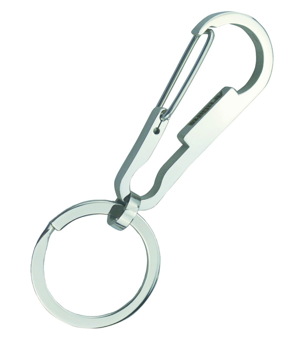 ArtiGifts Stainless Steel Keychain Quick Release Carabiner Clip Keyring Chain Key Holder for Men and Women
