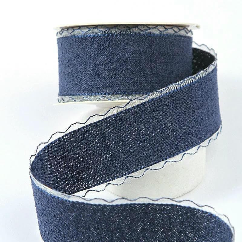 Einfarbiges Spitzenband mit transparentem Rand, DIY-Schleifen, Kinderhaarspangenbox, Verpackung, Schnürzubehör, Handarbeit, Basteln, 04, 3,0 mm, 300 Yards