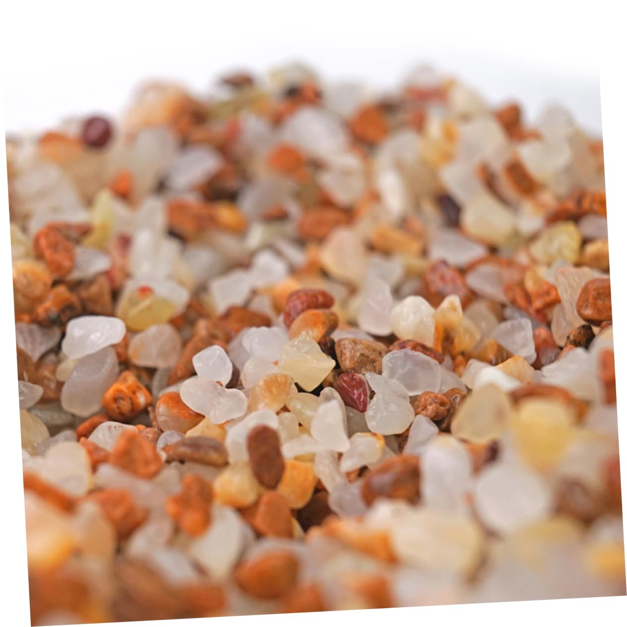 Happyyami Fish Tank Decorative Stone 1 Kg Bag Sandstone for Aquarium Landscape Non-Harmful to Fish