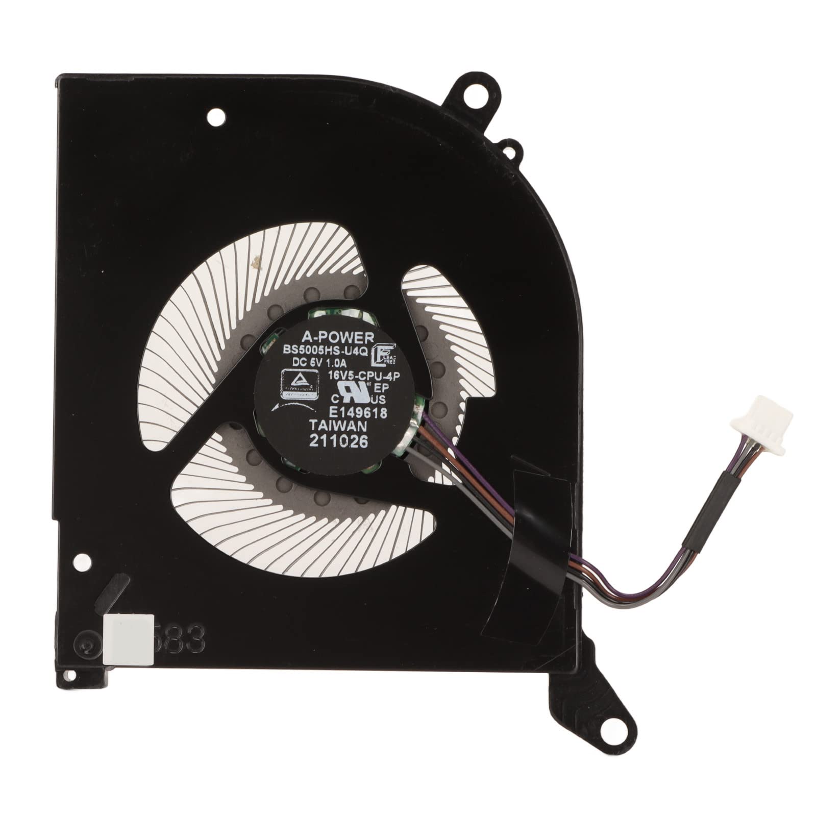 Ventilateur de Refroidissement CPU GPU pour GS66, 10SD, 10SGS, 10SFS, 10SF, 10SE, MS 16V1, MS 16V2, WS66, P66