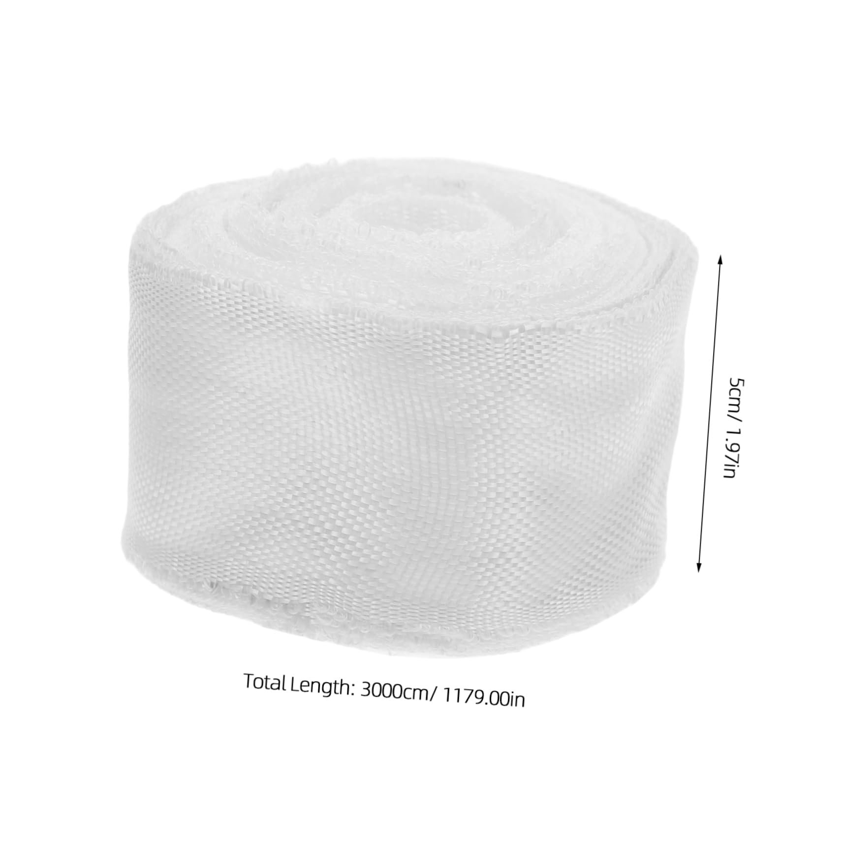 HEALLILY High-Density Fiberglass Tape Nonalkali Reinforced Heat Insulation Fabric for Pipe