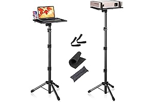 Tall Projector Stand Tripod - A 23.5"-63.5" Projector Companion