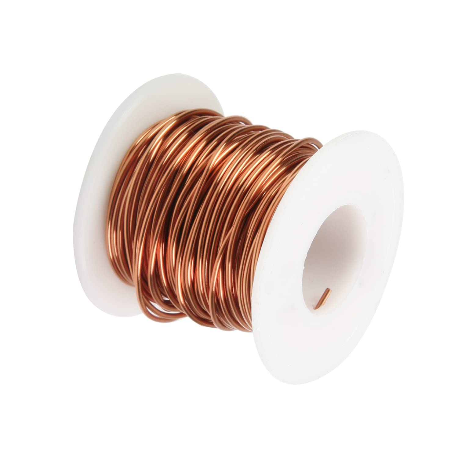Heyiarbeit Magnet Wire - 32ft 14 AWG Enamelled Copper -7