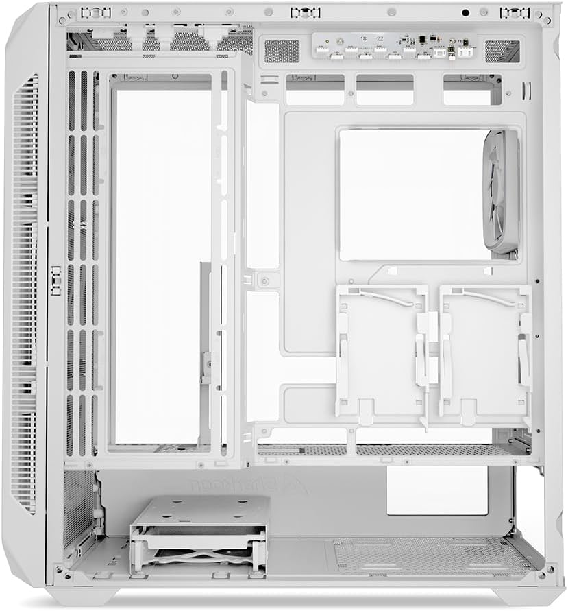 Sharkoon SHA-AK5M-RGB-WT Middle Tower PC Case for Rear Connector AK5M RGB White Front Mesh Panel Supports ATX (BTF) / Mini-ITX/Micro ATX (BTF) Standard Motherboards 4.7 inches (120 mm) ARGB Fan 4