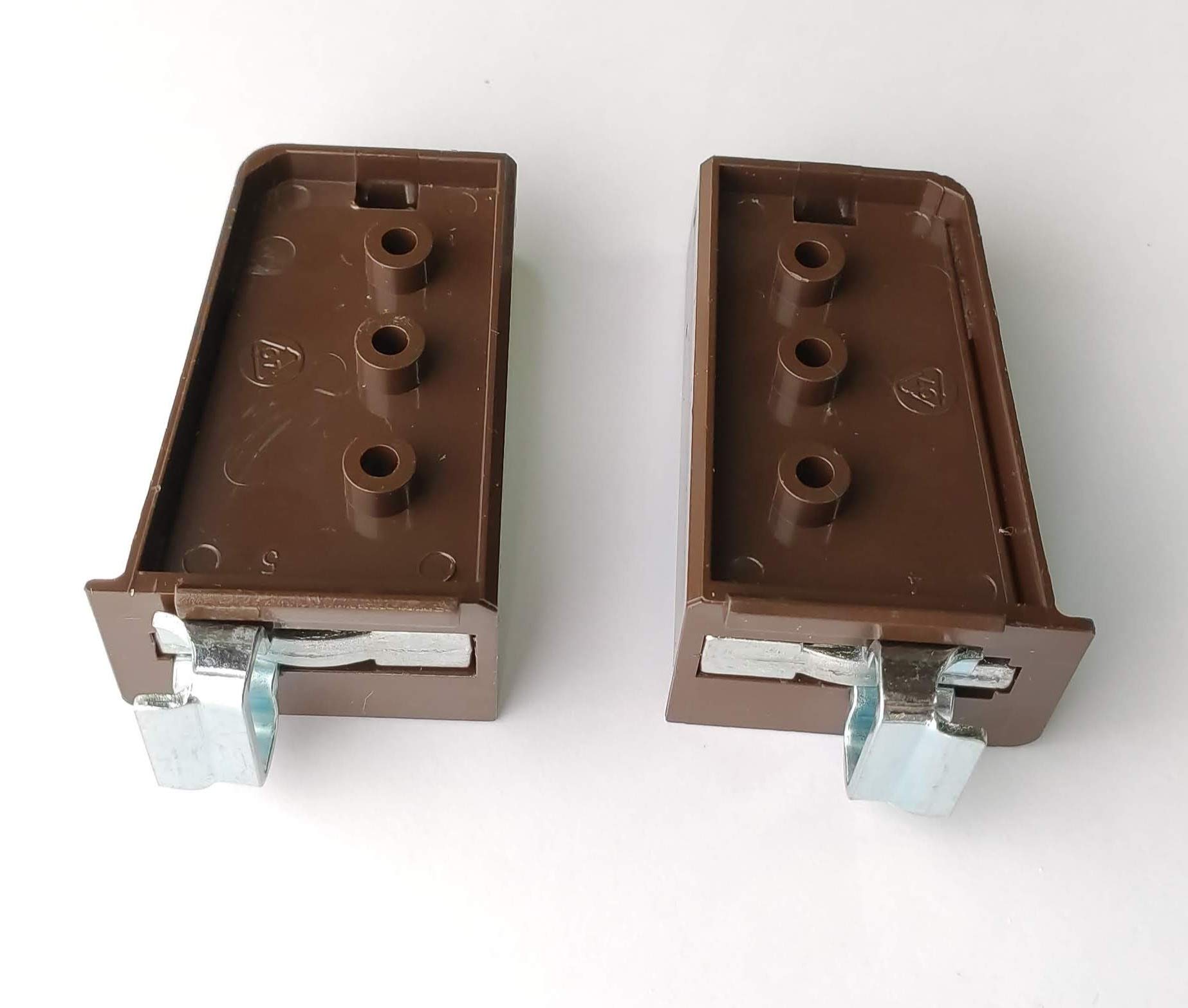 CAMAR Wall Bracket Kit (right and left pair). Hanging Furniture Hooks (CAMAR 800, Brown) - Image 3