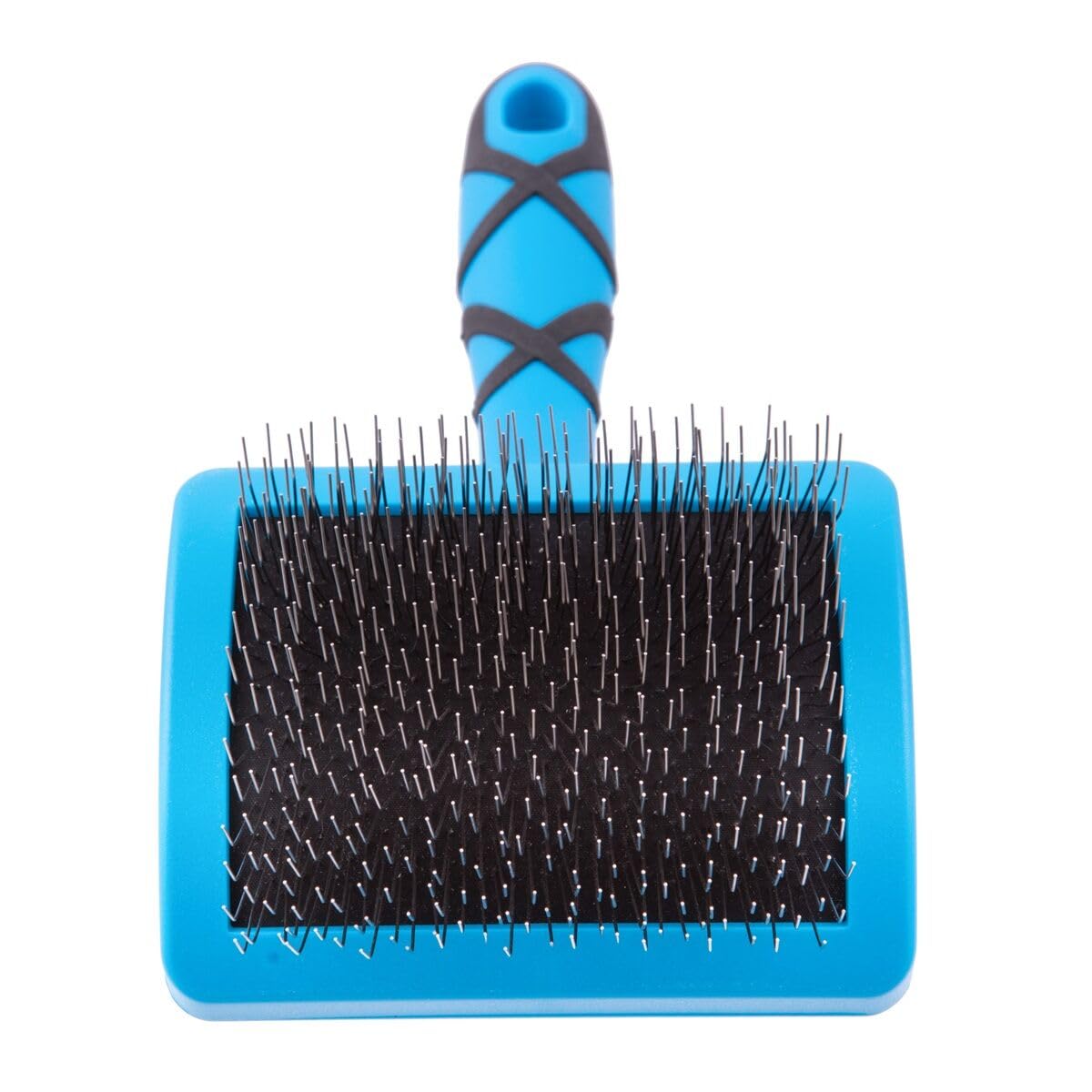 GROOM PROFESSIONAL Amplifier Firm Slicker Dog Brush, Perfect for Amplifying Dog Coat Volume & Removing Knots & Tangles - Image 3
