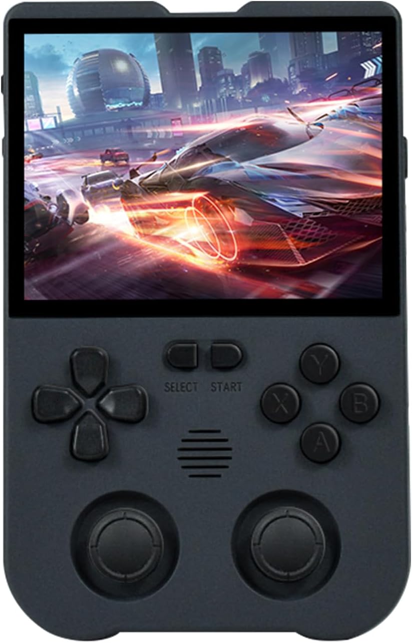 JoleritcXU10 Handheld Game Console with Built-in Games IPS Screen 3.5-Inch Open Source Gaming Device