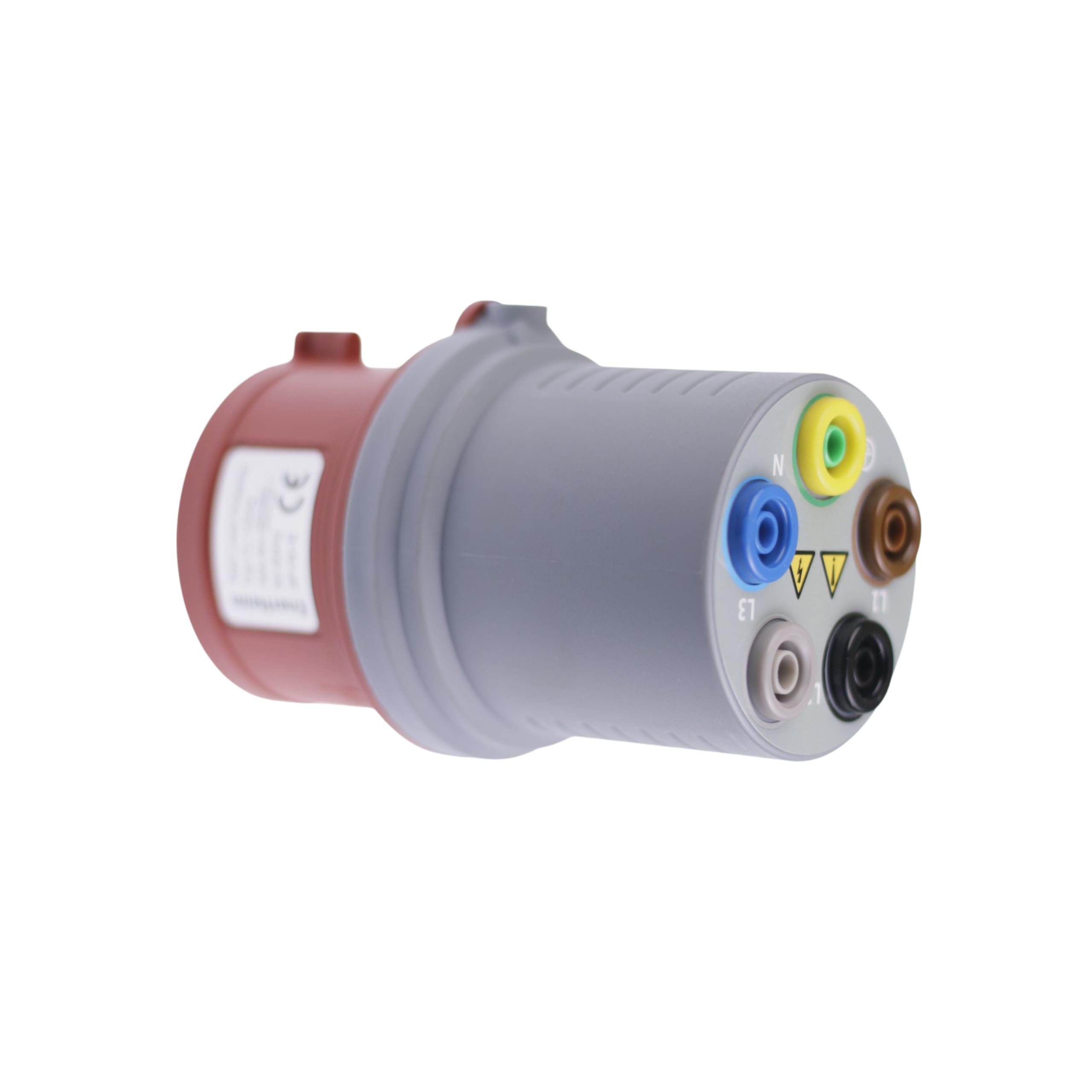 CEE-Messadapter 16A / 32A – Drehstrom Prüfadapter für Spannungsmessung, Sicheres Testwerkzeug für Industrie & Wartung (16, Ampere, CEE 5P)
