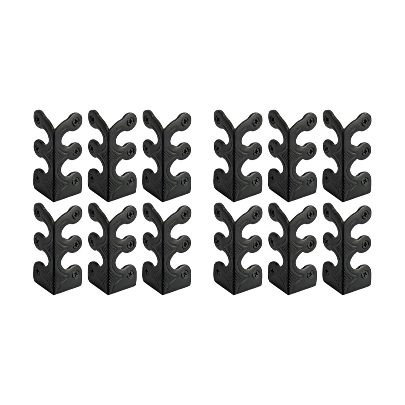 Lqrctry Black Iron Decorative Corner Guard