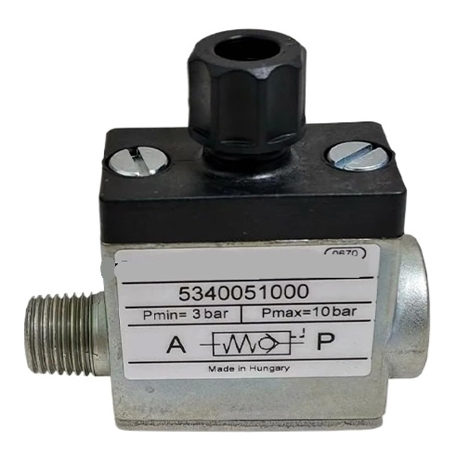 ELZNSQQK 5340051000 5340051010 5341123100 5340981100 G1/4 G3/8 Internal Thread One-Way Valve(5340051000 G1-4)