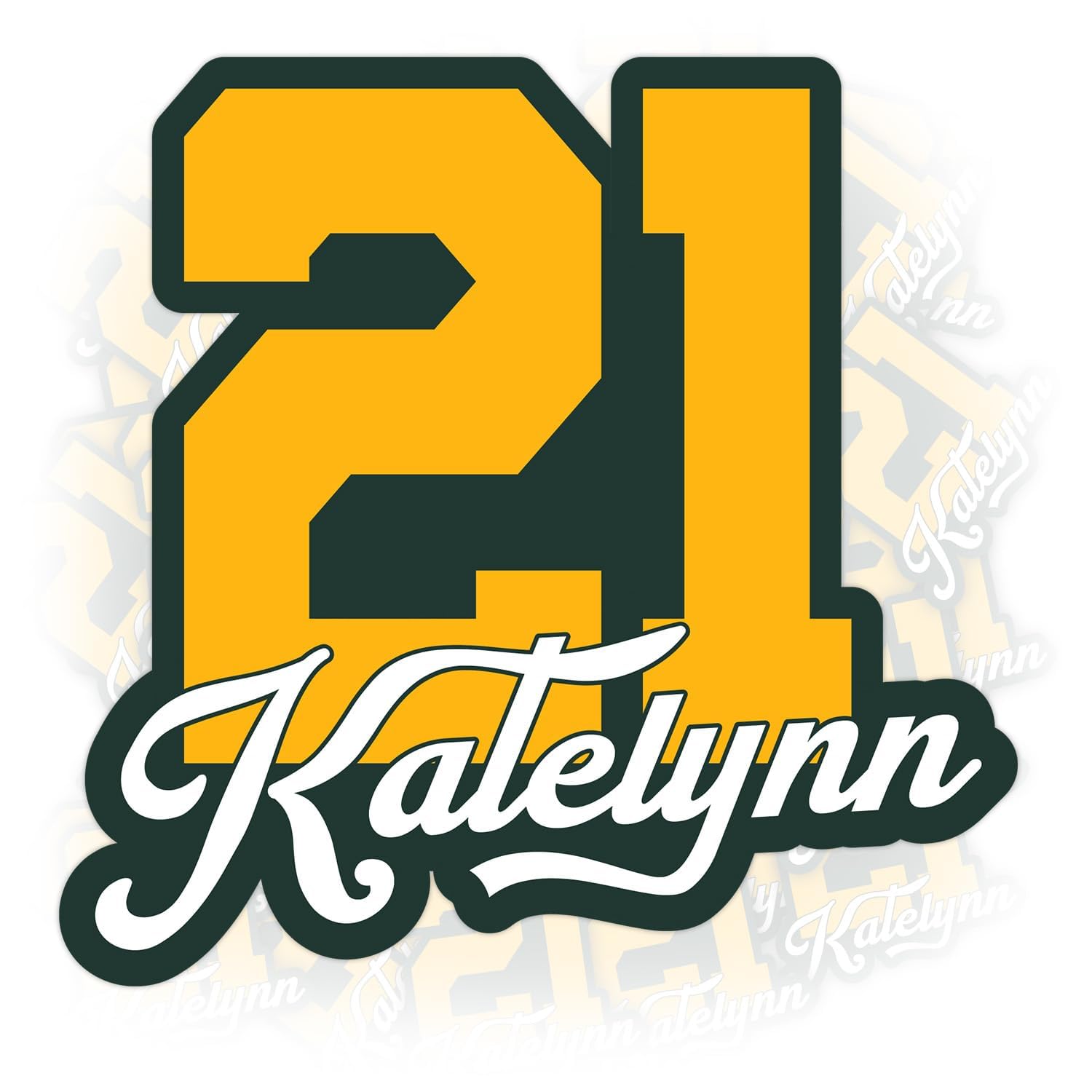 Custom Name Number Sticker Personalized Name for Hard Hat Stickers Softball Baseball Basketball Ice Hockey Soccer Football Sport Decal V2