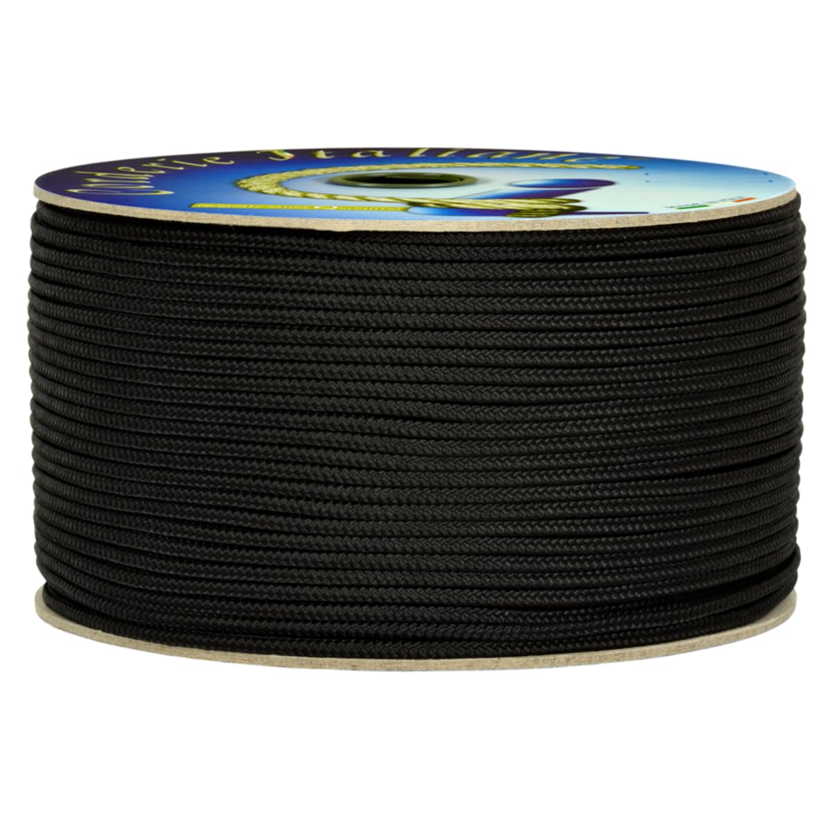 Cuerda De Seguridad Corderie Italiane - 2.0 Mm De Diámetro, 200 Metros, Color Verde, Polipropileno Estabilizado UV