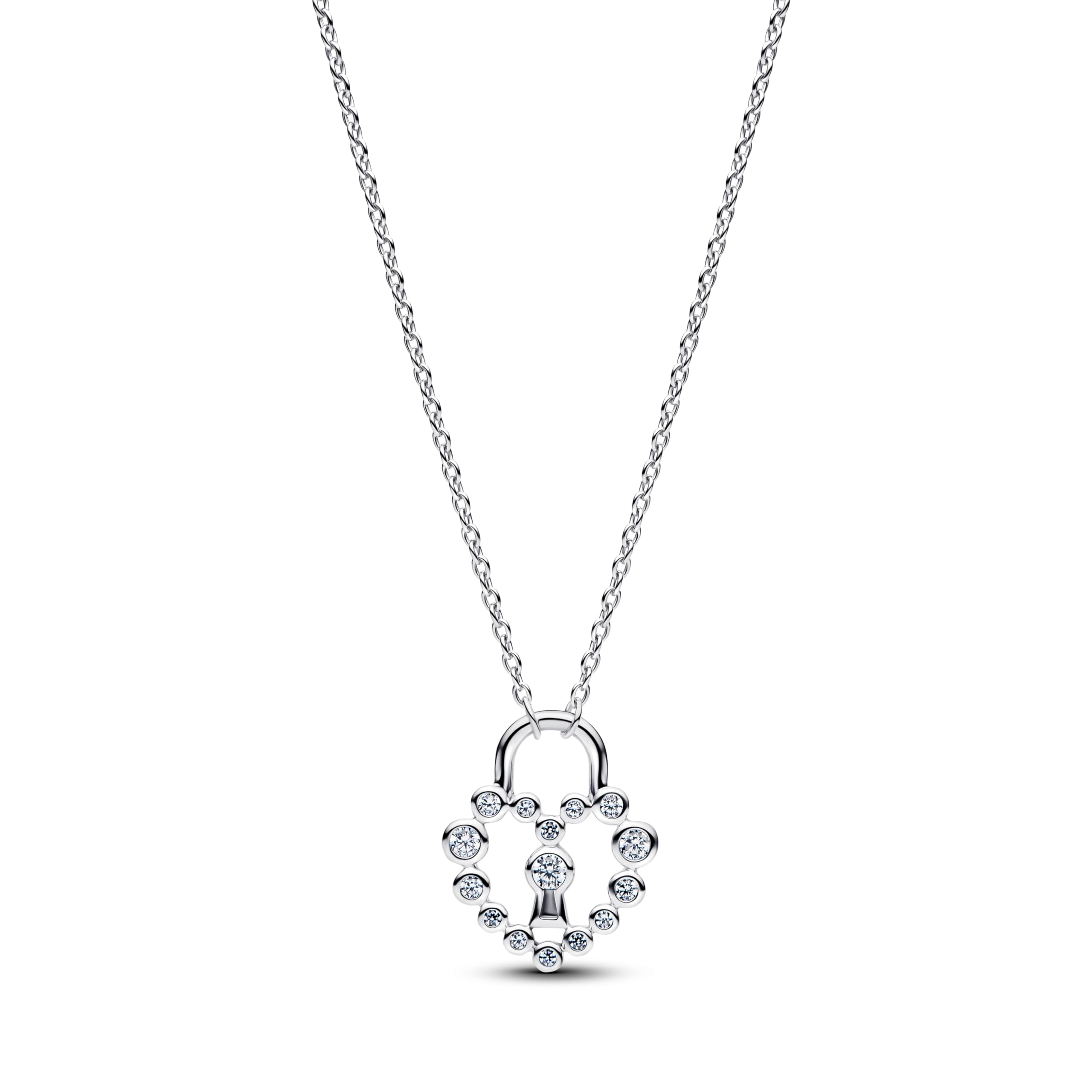 PANDORA Moments 394416C01-50 Collana con lucchetto