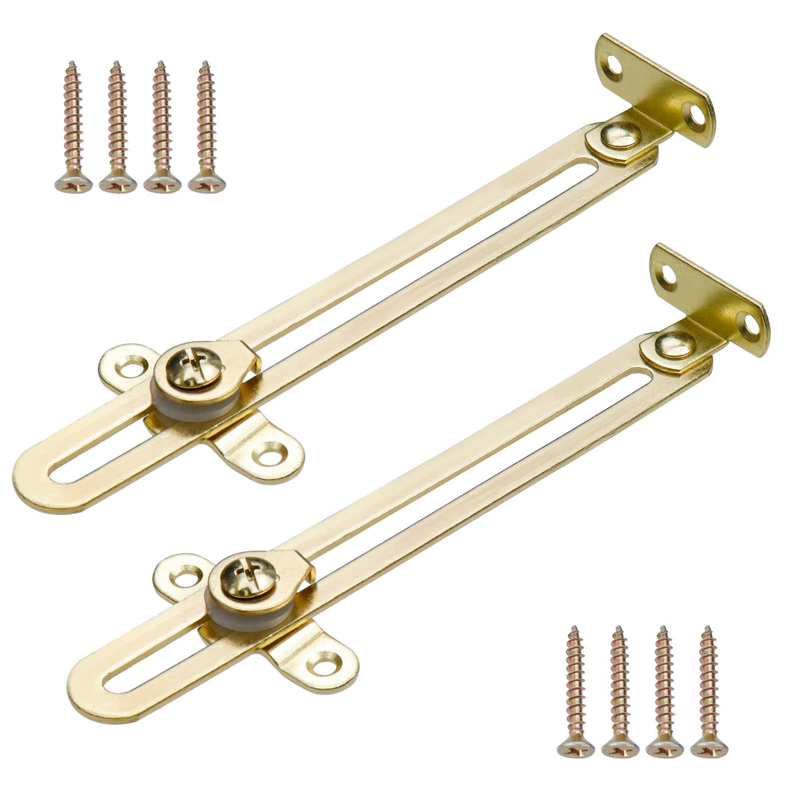 Gold Lid Hinges - Vintage Style for Boxes & Furniture -1