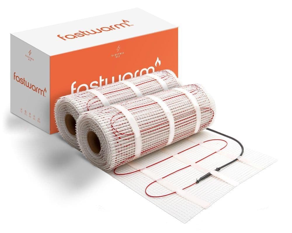 Fastwarm 200W Electric Underfloor Heating Sticky Mat Kit