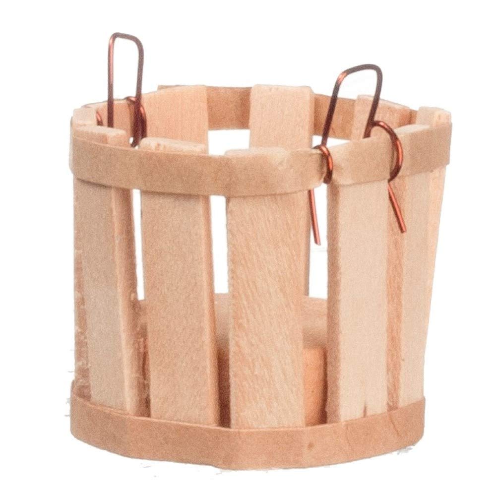 International Miniatures by ClassicsDollhouse Miniature Small Basket with Handles