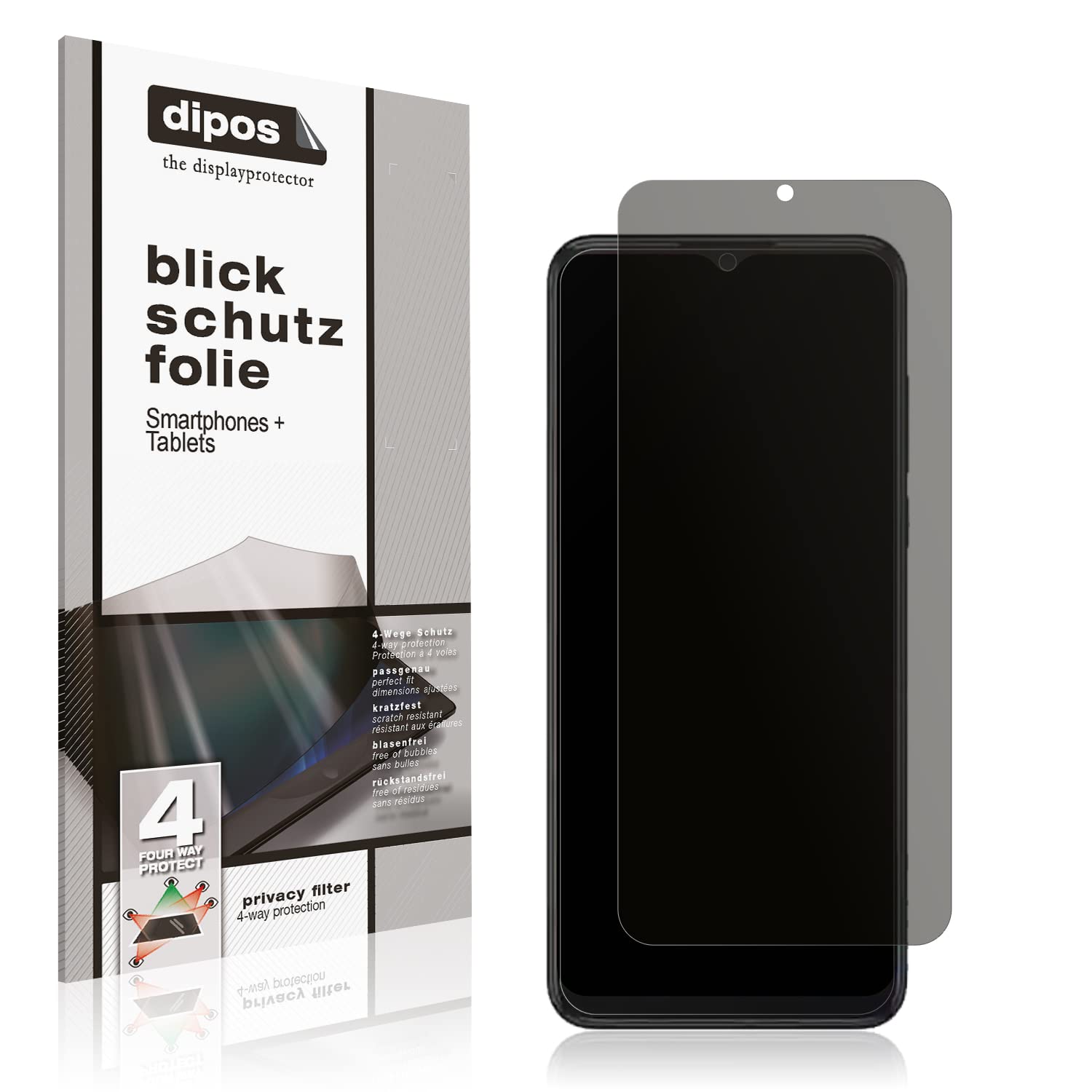 6x Pellicola per Sharp Aquos D10 Protettiva Protezione