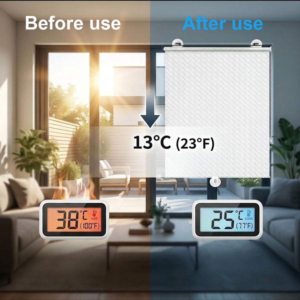 Sonnenschutz Saugnapf Fenster Thermo Verdunkelungsrollos Für Dachfenster