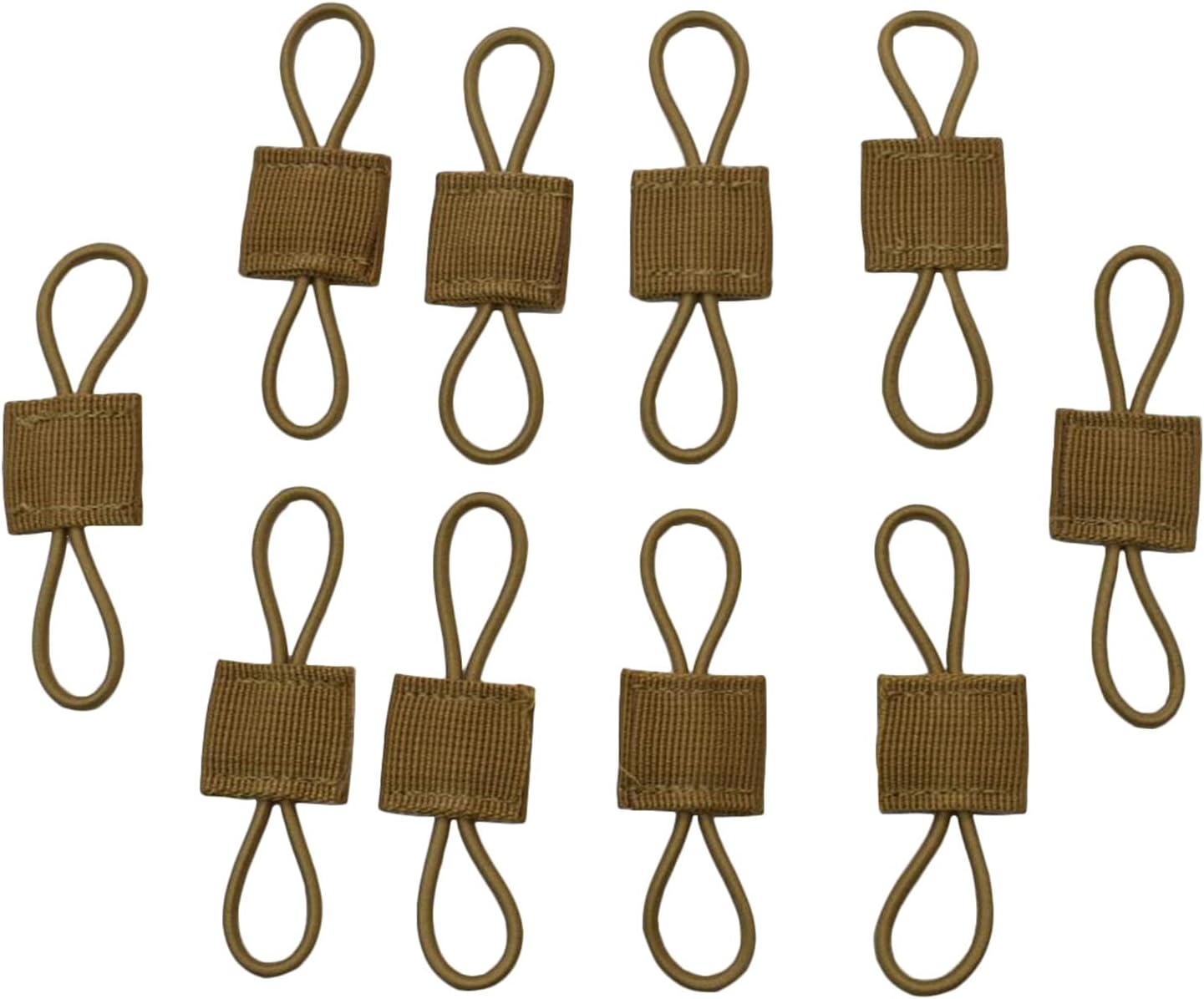 Molle Web Retainer Buckle Tactical Gear Holder Clip Compatible with All MOLLE Platforms