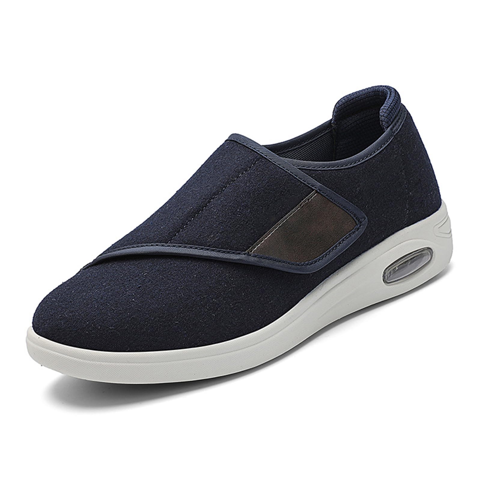Scarpe Extra Larghe Diabetici Donna Scarpe Alluce Valgo, Scarp Riabilitative Regolabili Scarp Indossare Ospedale Tempo Libero Anziani Fascite Plantare Piedi Gonfi Artritici