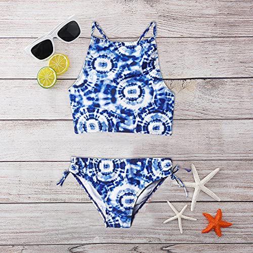 Betadog Girls' Candy Beach Sport 2-Piece Tankini Swimsuit Girls' Two-Piece Swimsuits Tankini Sets Swimwear2