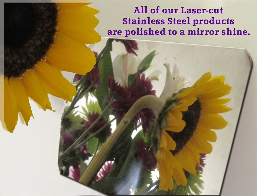 Chrome Gas Door Cover Accent Trim Overlay (NOT Replacement) Stainless Steel Polished Chrome 1PC Fits Toyota Tundra 2014-2019