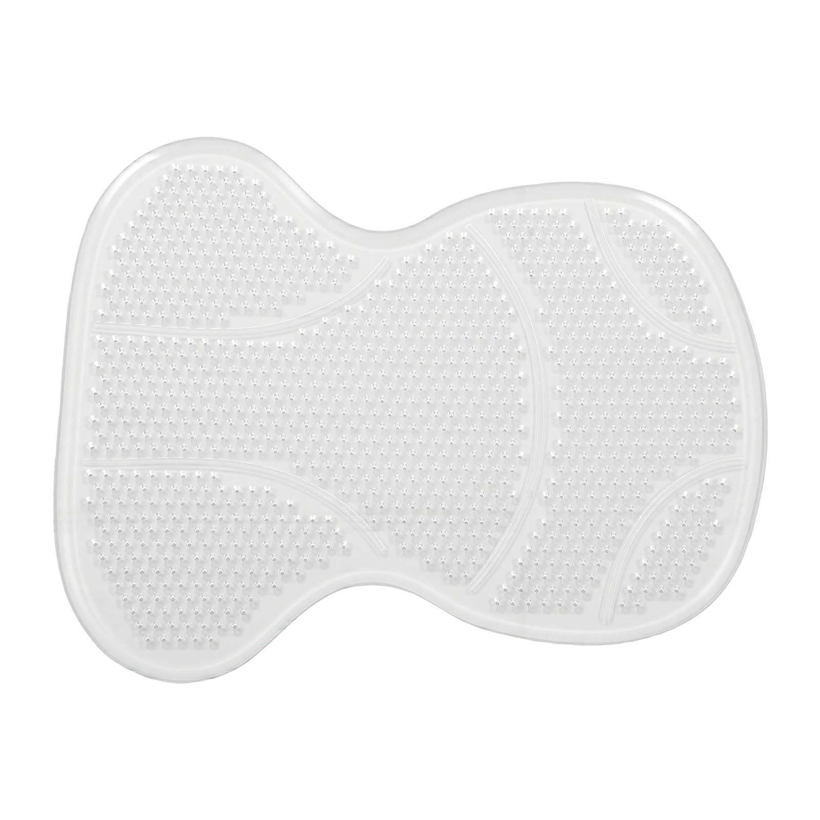 Sottosella per Cavallo in Silicone con Design Ergonomico per Assorbimento degli Urti e Distribuzione del Peso Ideale per attività Equestri 52,3x41,5 Cm