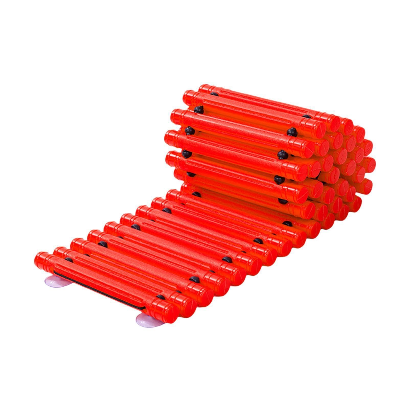 Juego Activo con Equipo de Juego Interactivo de Equilibrio Ligero para Exteriores para bebés Que apoya Las Habilidades motoras y la coordinación de, Rojo, 150x28.5cm